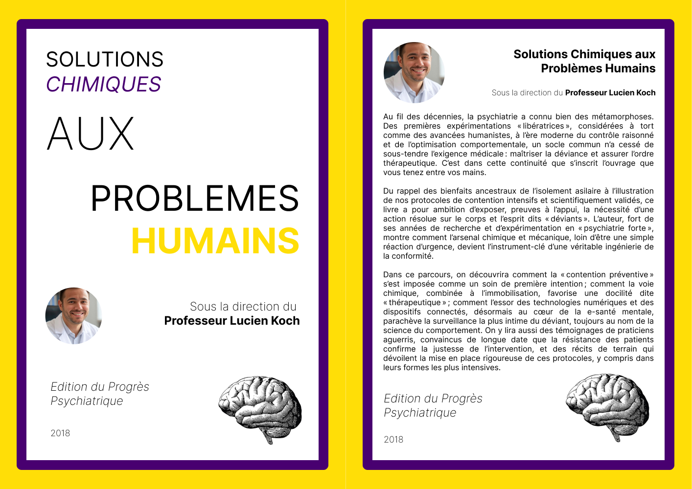 Couverture du livre Solutions chimiques aux problèmes humains